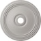 Ekena Millwork Diane Ceiling Medallion (Fits Canopies up to 6 1/4"), 24"OD x 3 5/8"ID x 1 1/4"P, Ultra Pure White CM24DIUWF - alternate 1
